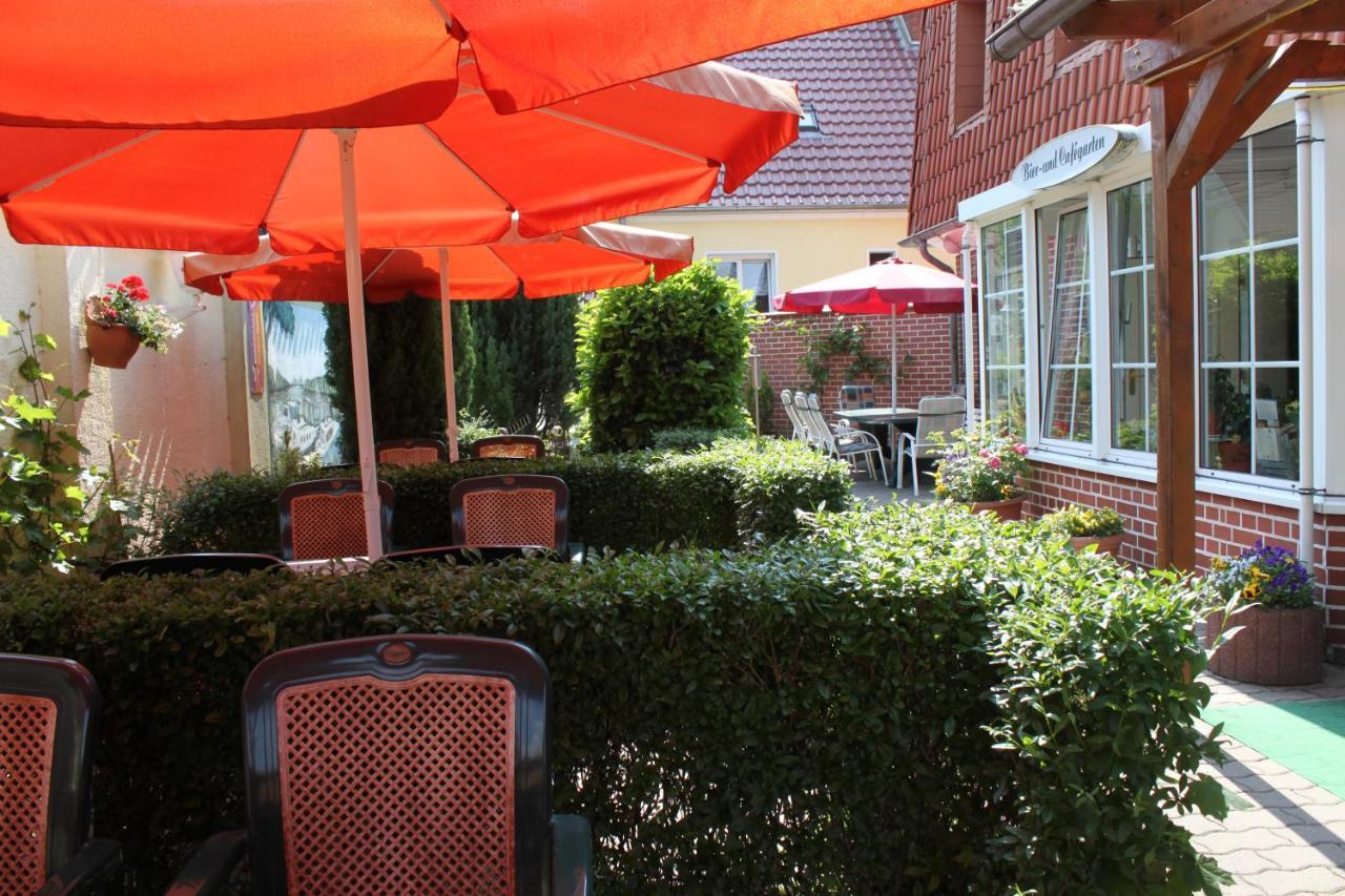 Pension Luisenhof Tangermünde Esterno foto
