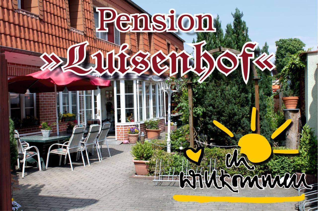 Pension Luisenhof Tangermünde Esterno foto